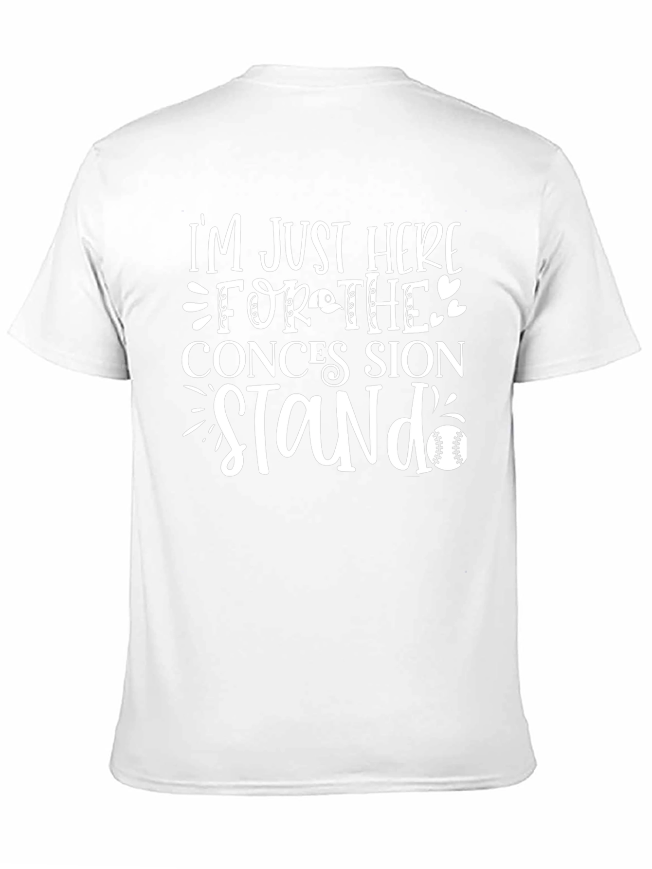 Concession Stand Baseball Fan T-Shirt