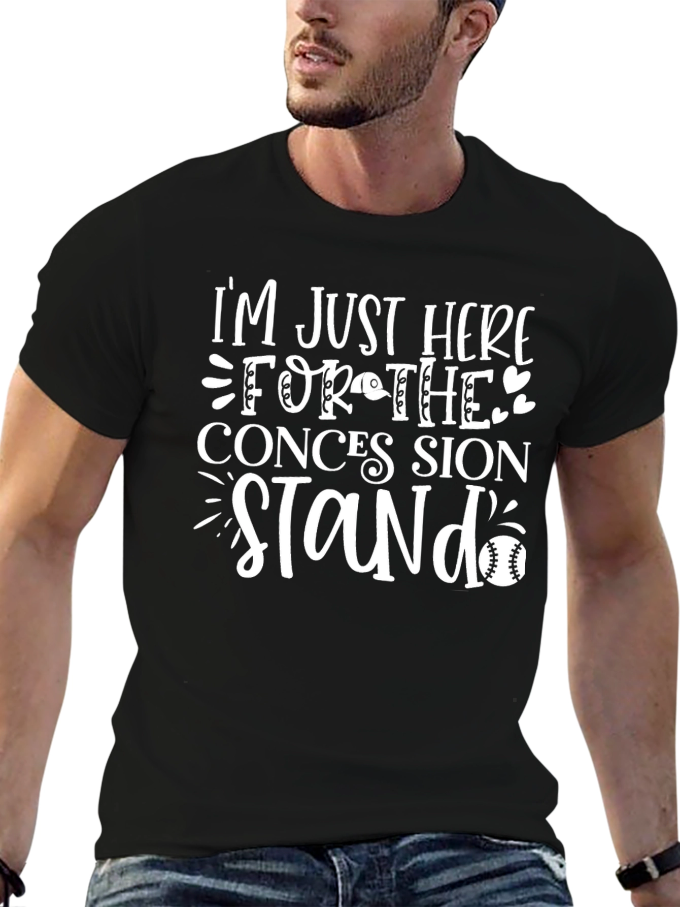 Concession Stand Baseball Fan T-Shirt
