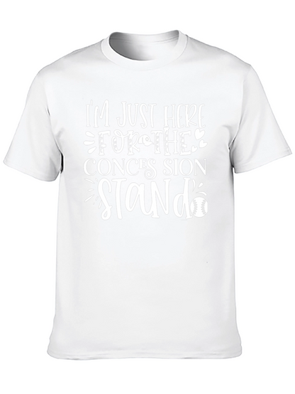 Concession Stand Baseball Fan T-Shirt