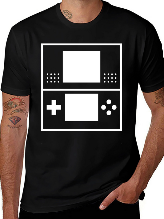 Retro Gaming T-Shirt - Classic Handheld Design