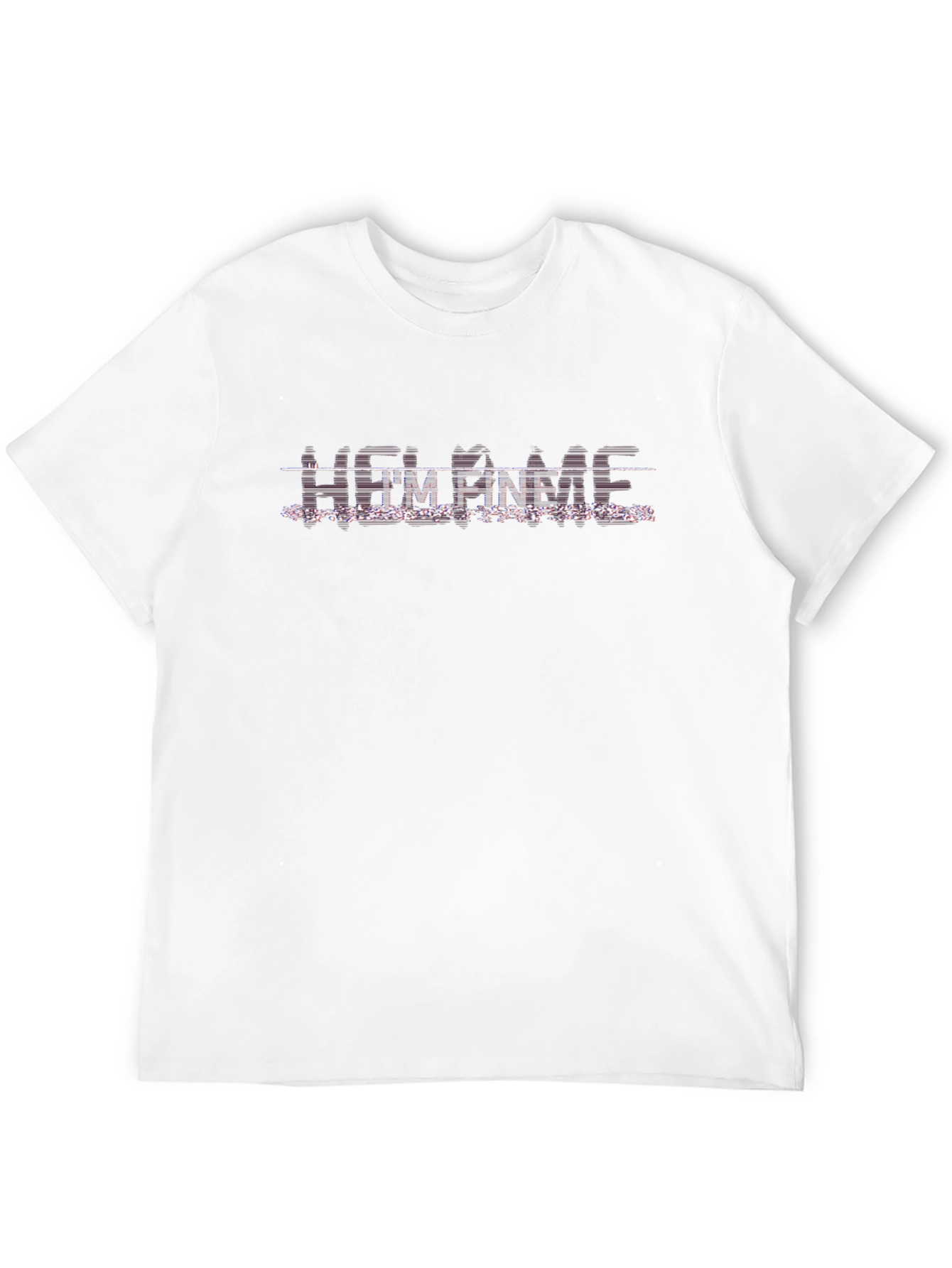 Im Fine Glitch T-Shirt - Casual Wear