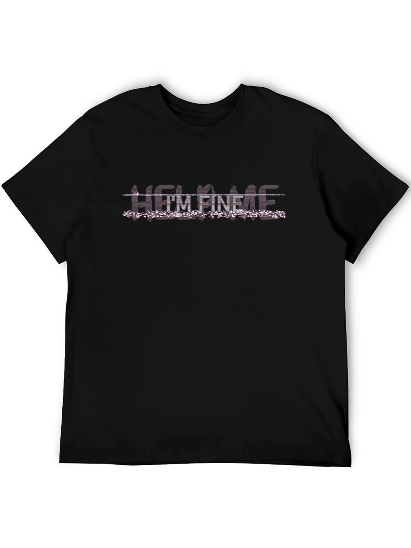 Im Fine Glitch T-Shirt - Casual Wear