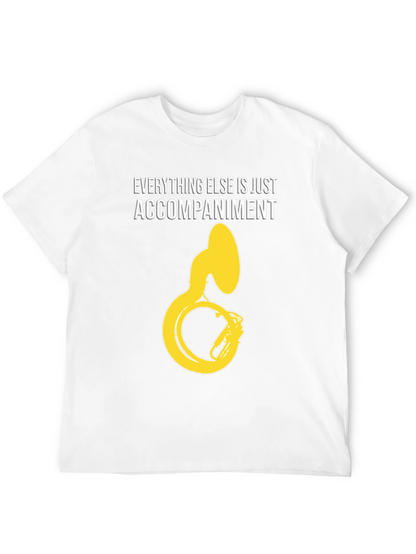 Everything Else Accompaniment Funny Tuba Player Black T-Shirt