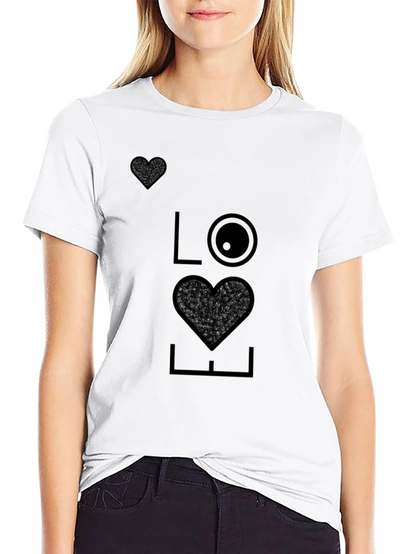 Love Graphic T-Shirt - Modern Casual Tee