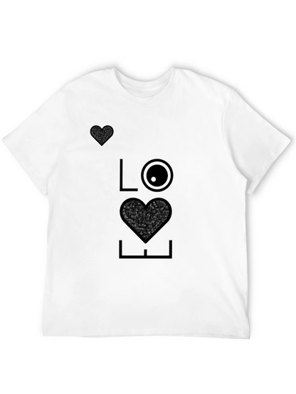 Love Graphic T-Shirt - Modern Casual Tee