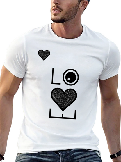 Love Graphic T-Shirt - Modern Casual Tee