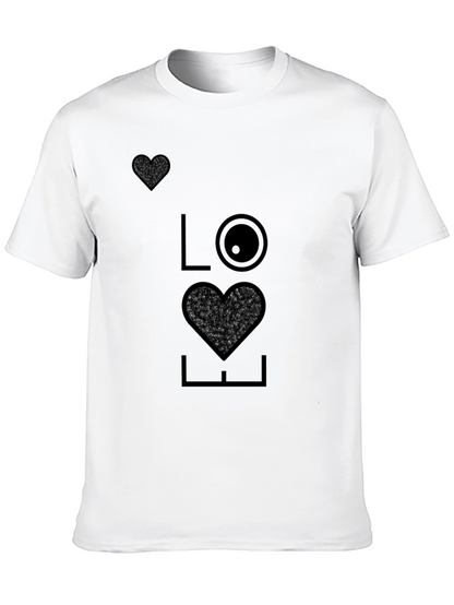 Love Graphic T-Shirt - Modern Casual Tee