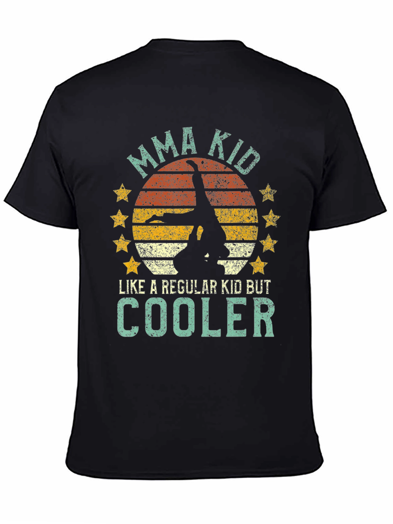 MMA Kid Graphic T-Shirt - Martial Arts Cool