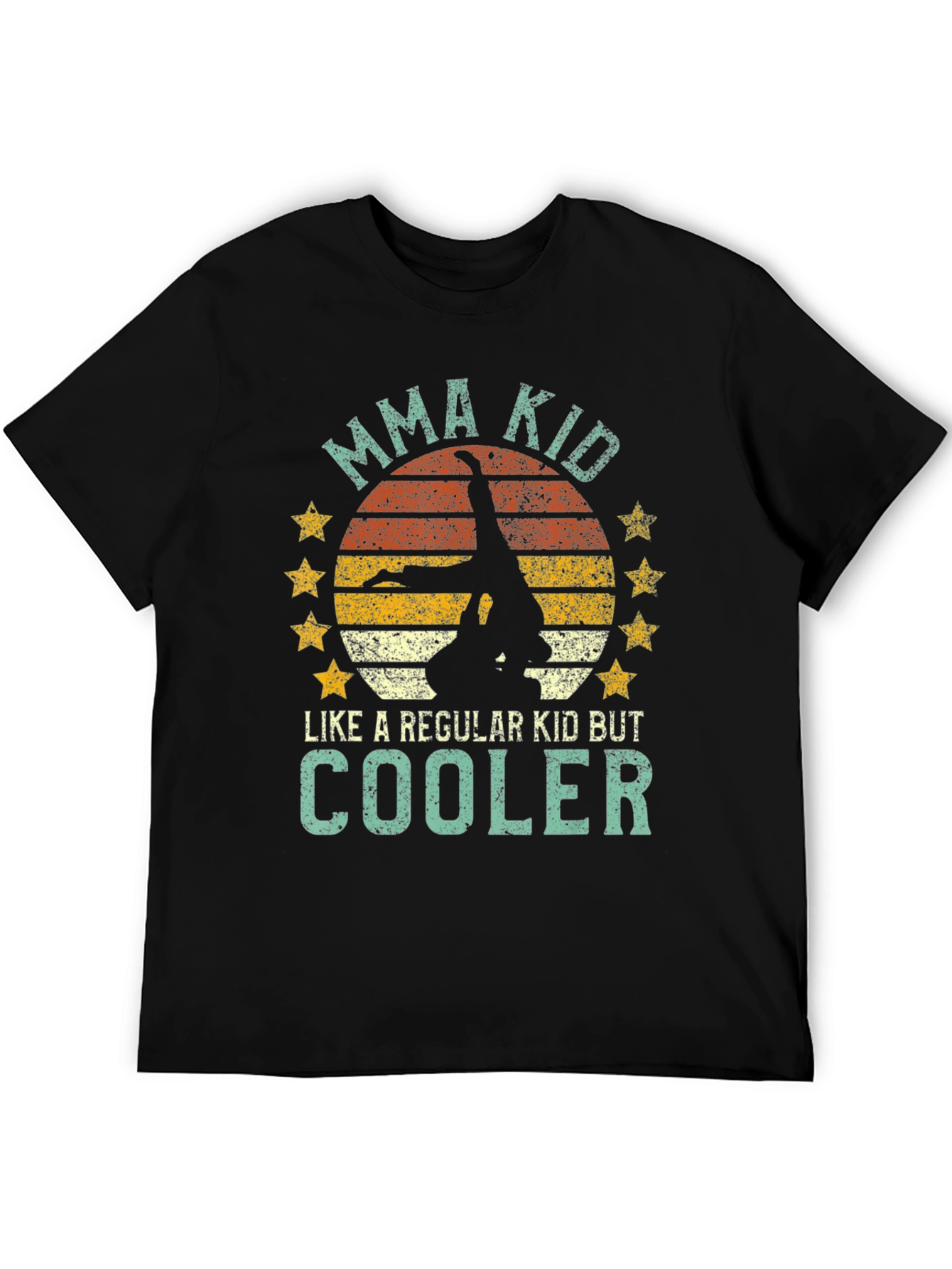MMA Kid Graphic T-Shirt - Martial Arts Cool