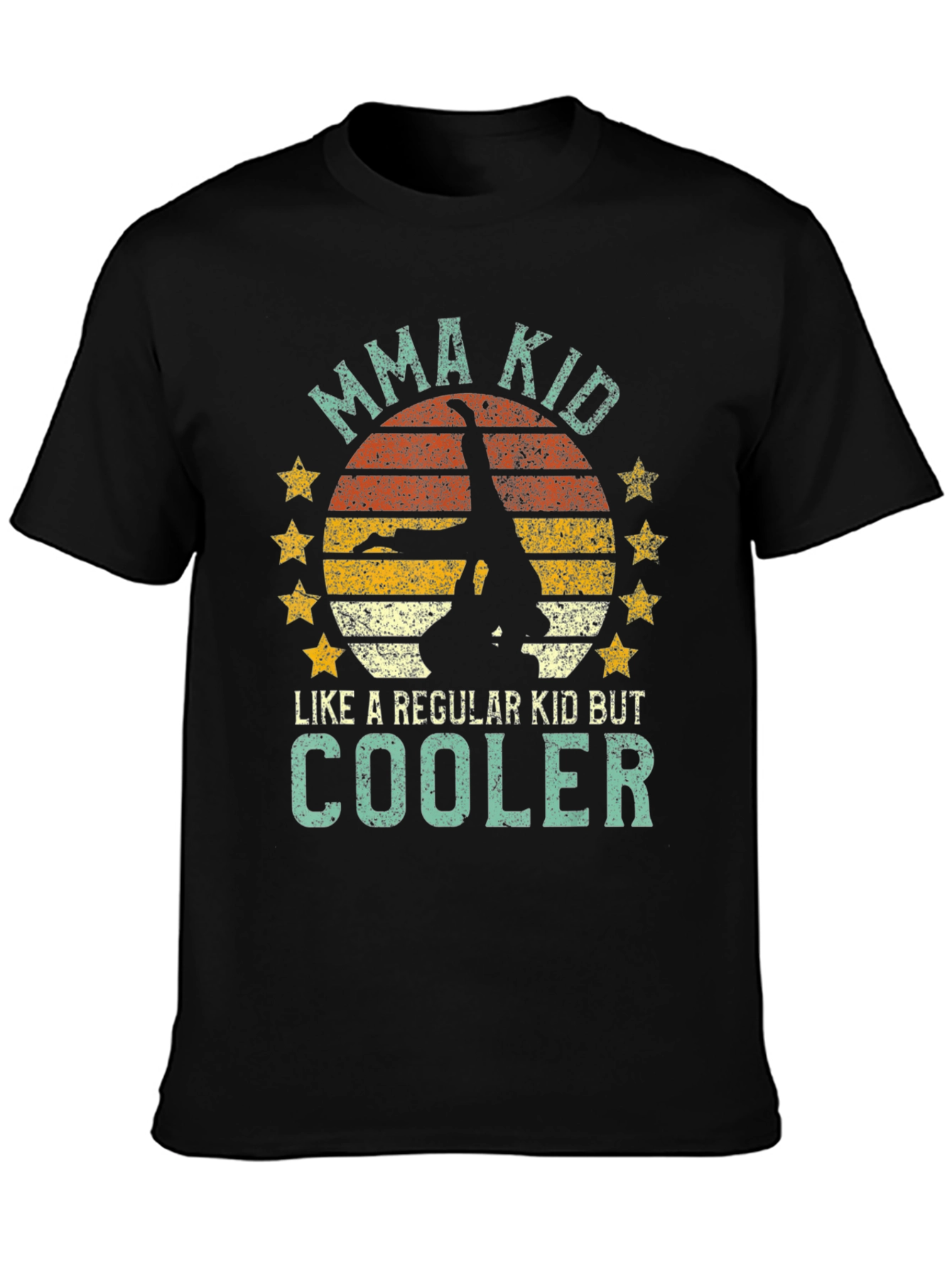 MMA Kid Graphic T-Shirt - Martial Arts Cool