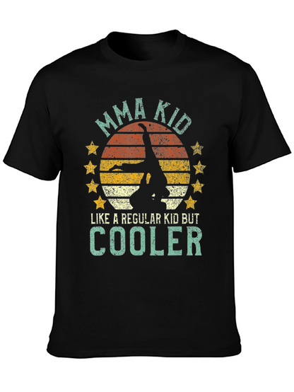 MMA Kid Graphic T-Shirt - Martial Arts Cool