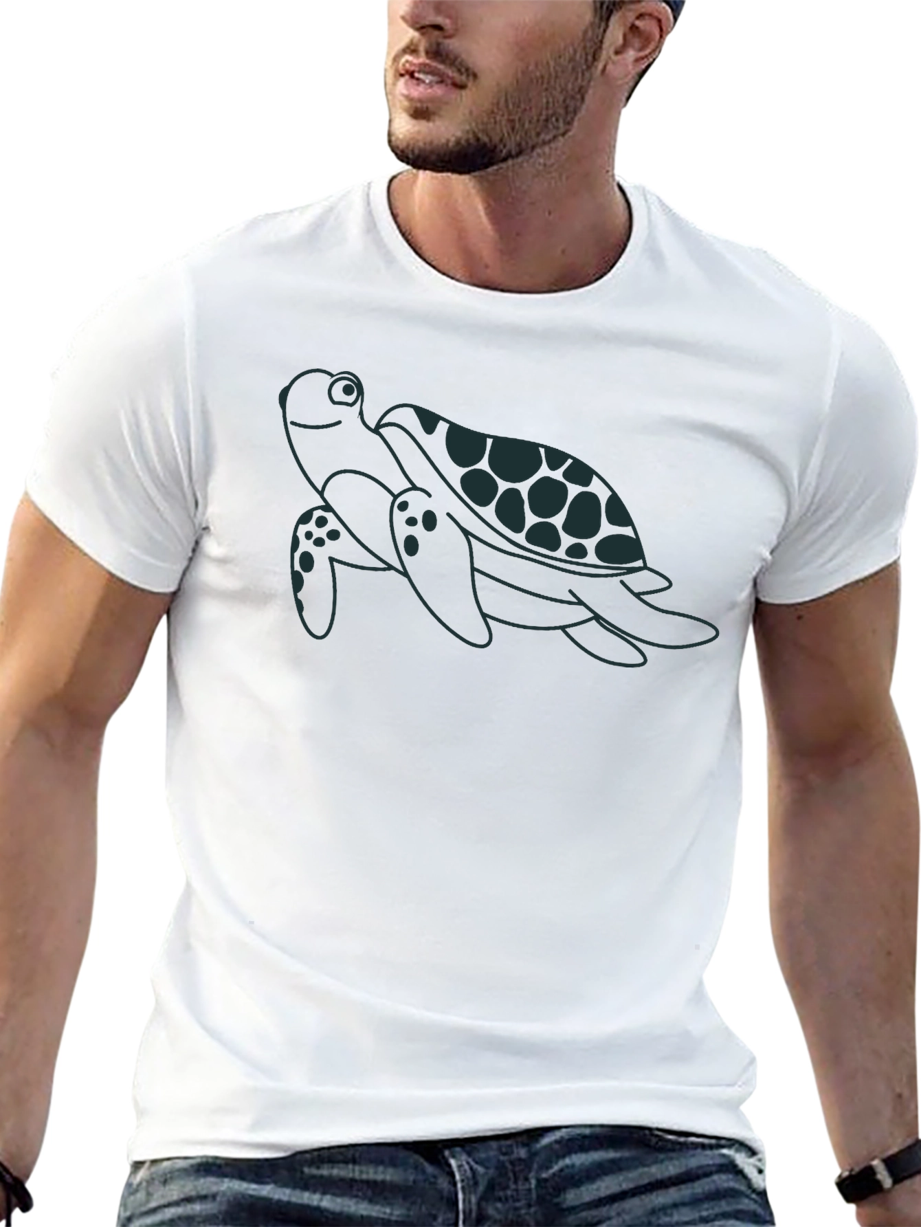 Sea Turtle Graphic Tee - Casual Style