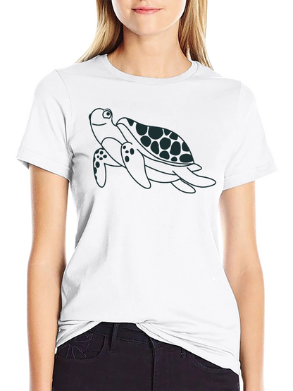 Sea Turtle Graphic Tee - Casual Style