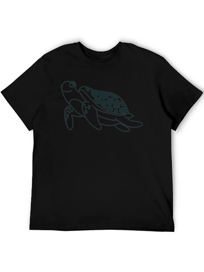 Sea Turtle Graphic Tee - Casual Style