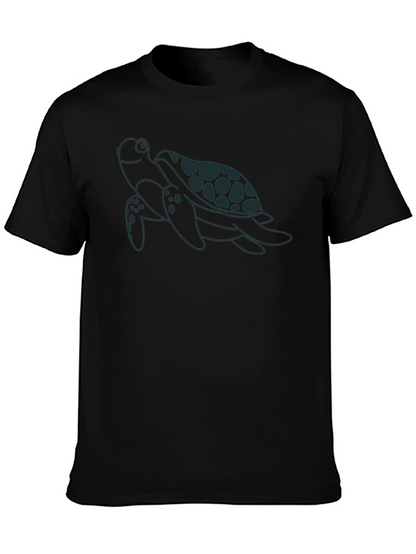 Sea Turtle Graphic Tee - Casual Style
