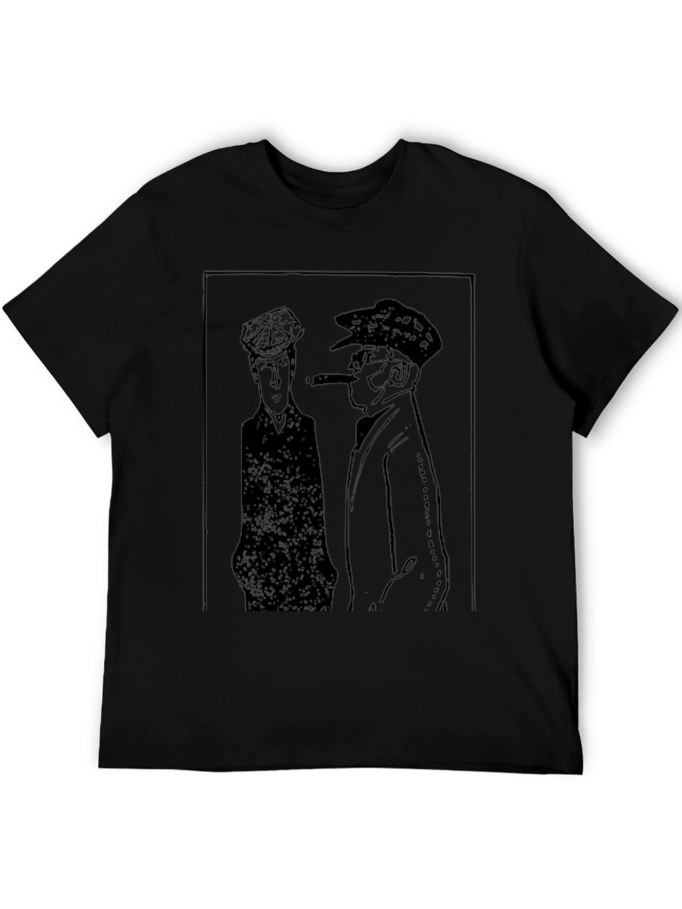 Noir Sketch Graphic T-Shirt