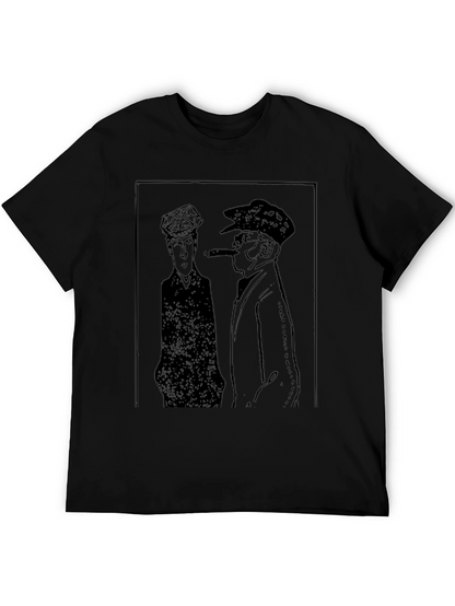 Noir Sketch Graphic T-Shirt