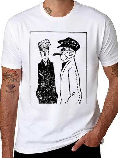 Noir Sketch Graphic T-Shirt