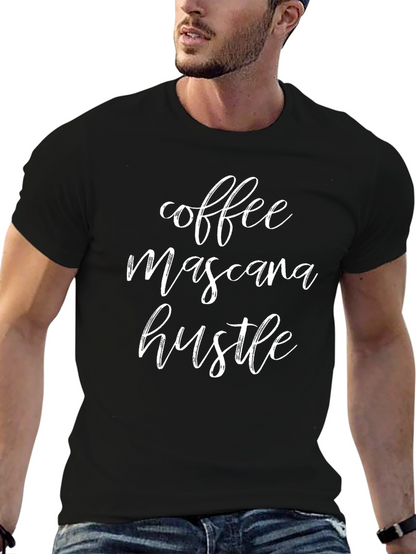 Coffee Mascara Hustle Graphic Tee