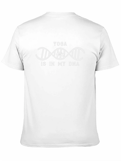 Yoga DNA T-Shirt - Black Graphic Tee