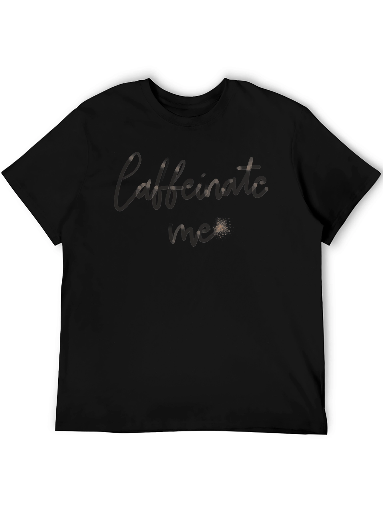 Stylish Black Graphic Print T-Shirt