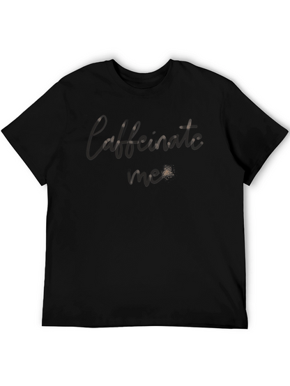 Stylish Black Graphic Print T-Shirt