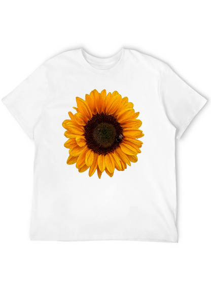 Sunflower Graphic Tee - Black Unisex T-Shirt