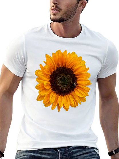 Sunflower Graphic Tee - Black Unisex T-Shirt