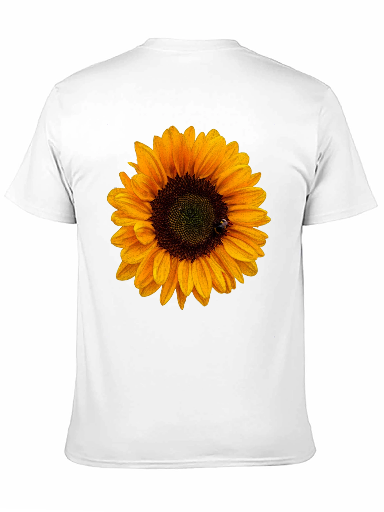 Sunflower Graphic Tee - Black Unisex T-Shirt