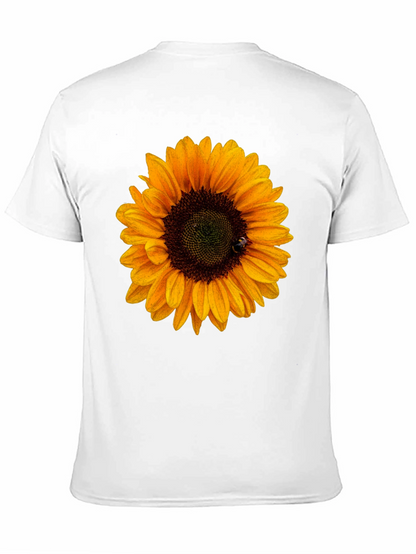 Sunflower Graphic Tee - Black Unisex T-Shirt