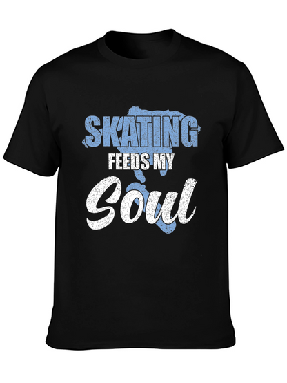 Skating Feeds My Soul Graphic T-Shirt