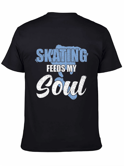 Skating Feeds My Soul Graphic T-Shirt