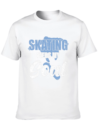 Skating Feeds My Soul Graphic T-Shirt