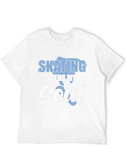 Skating Feeds My Soul Graphic T-Shirt