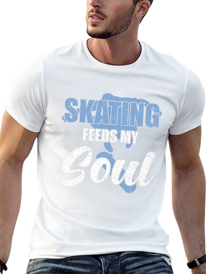 Skating Feeds My Soul Graphic T-Shirt