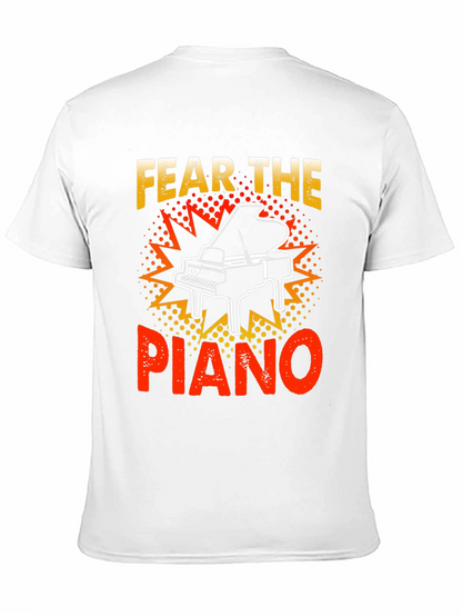 Fear the Piano Graphic T-Shirt