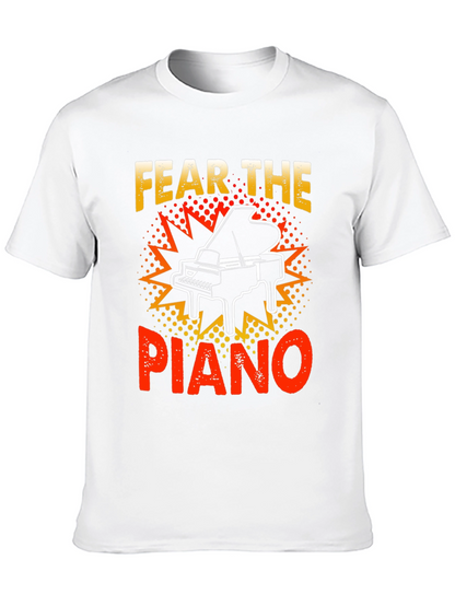 Fear the Piano Graphic T-Shirt