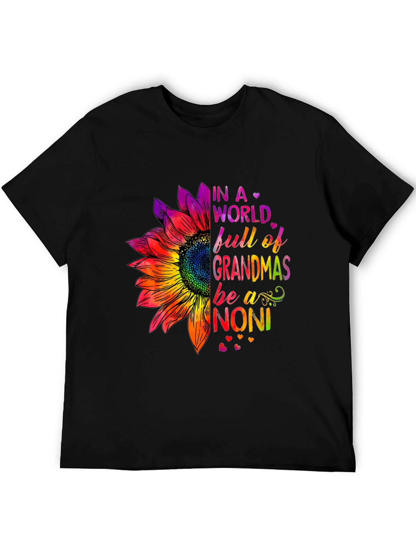 Sunflower Noni Graphic Tee - Black