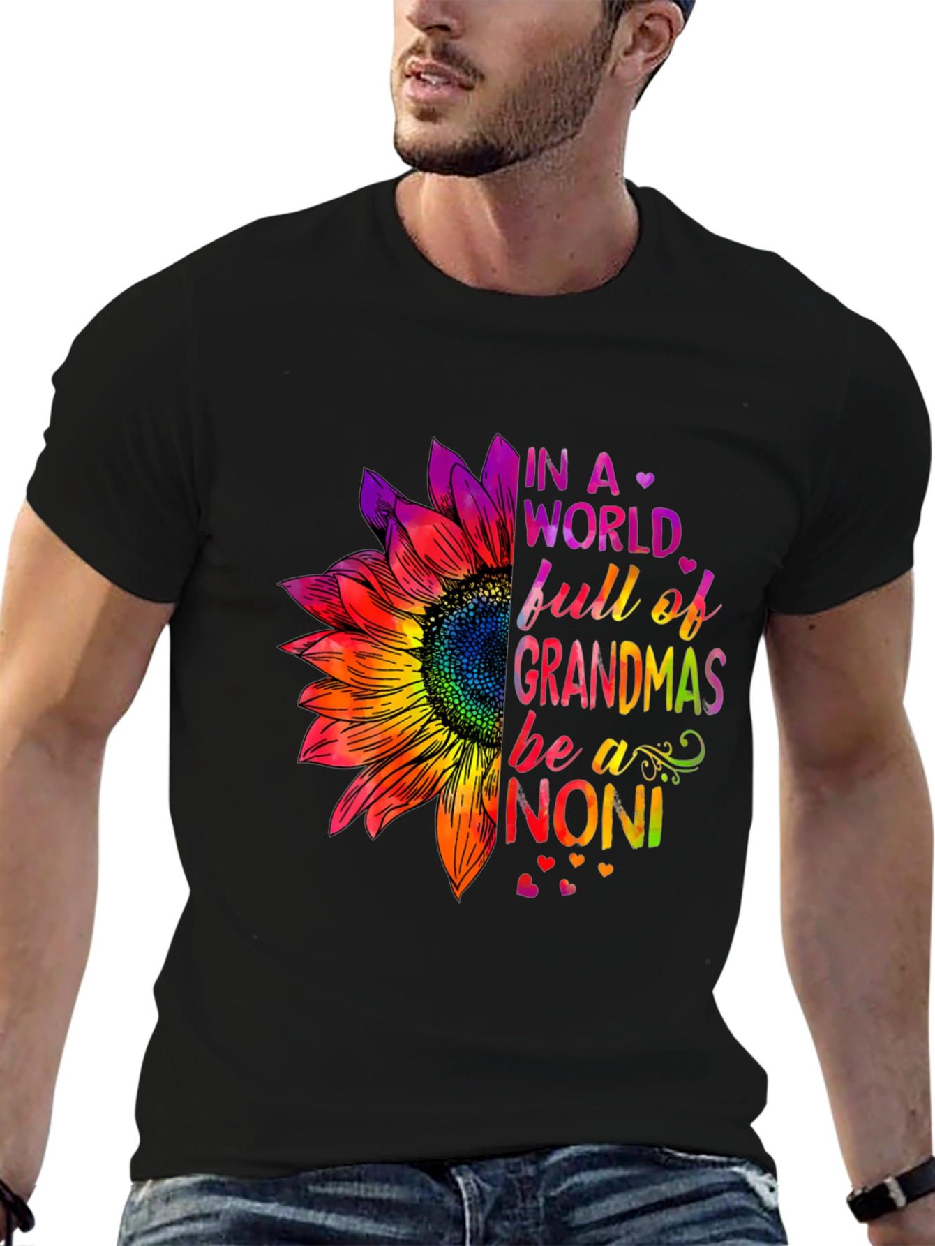 Sunflower Noni Graphic Tee - Black