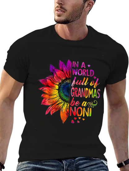 Sunflower Noni Graphic Tee - Black