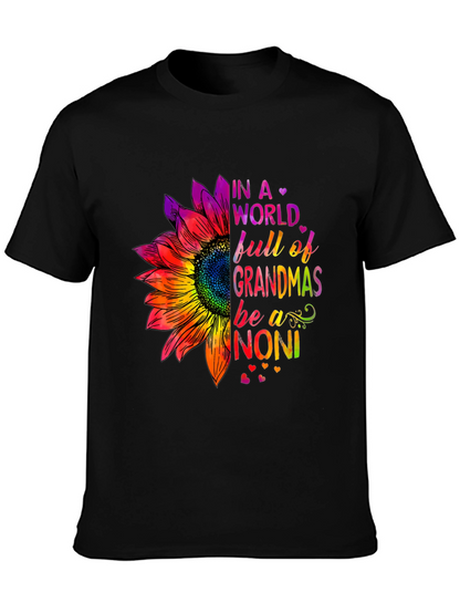 Sunflower Noni Graphic Tee - Black