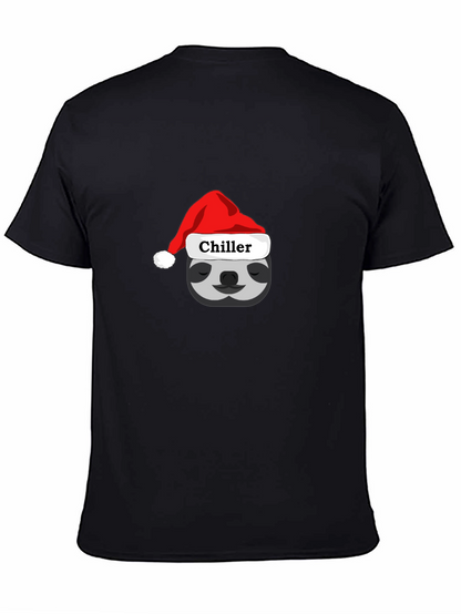 Chiller Sloth Santa Hat T-Shirt