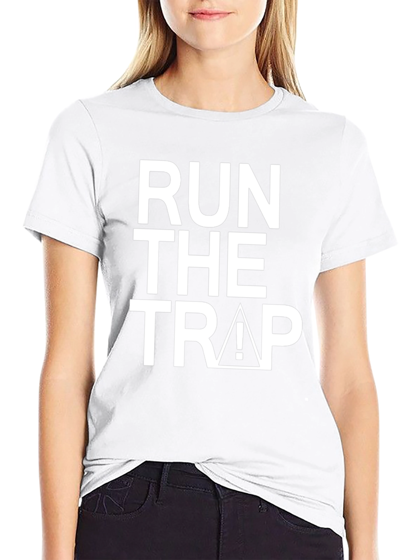Run the Trap Graphic Tee - Black