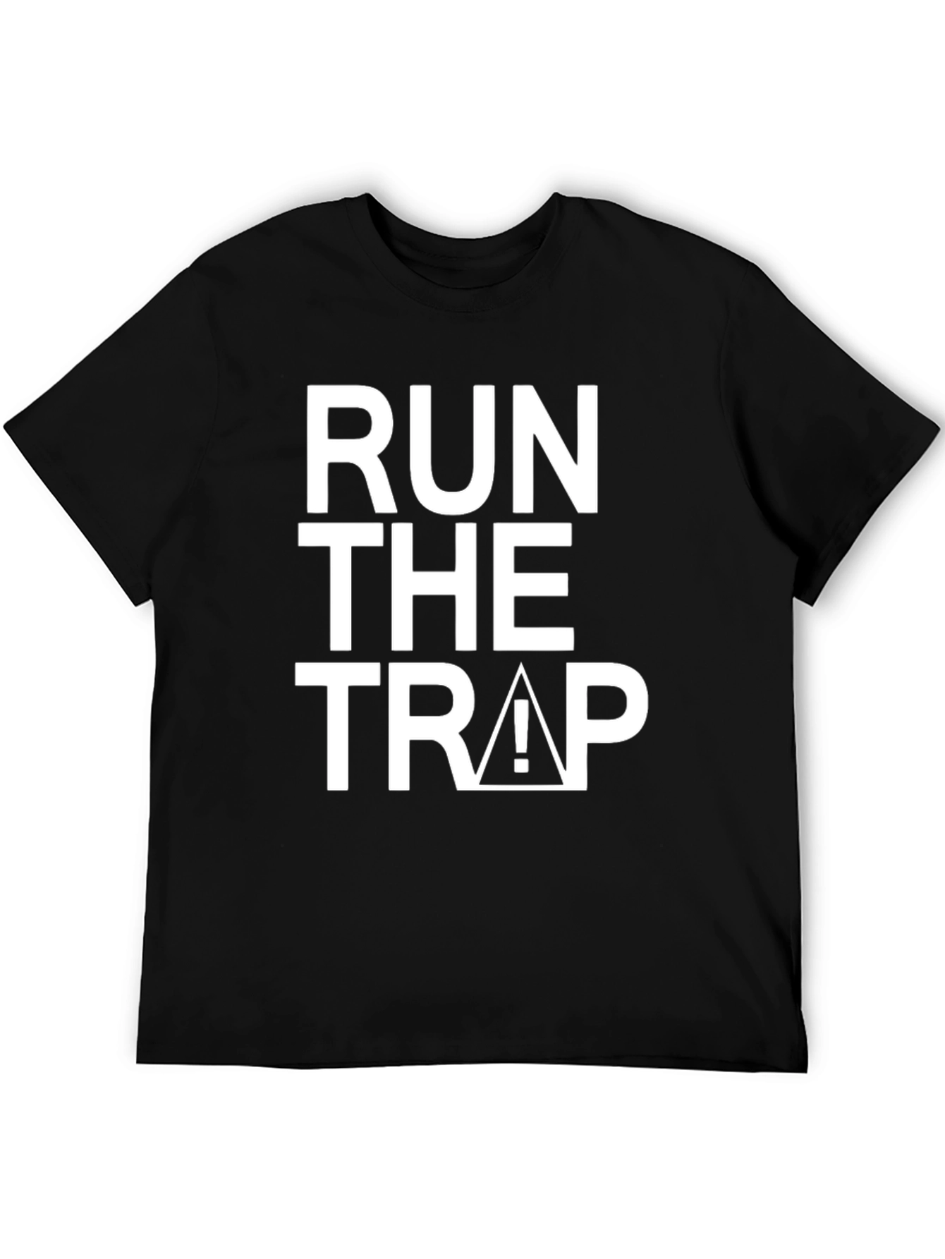 Run the Trap Graphic Tee - Black
