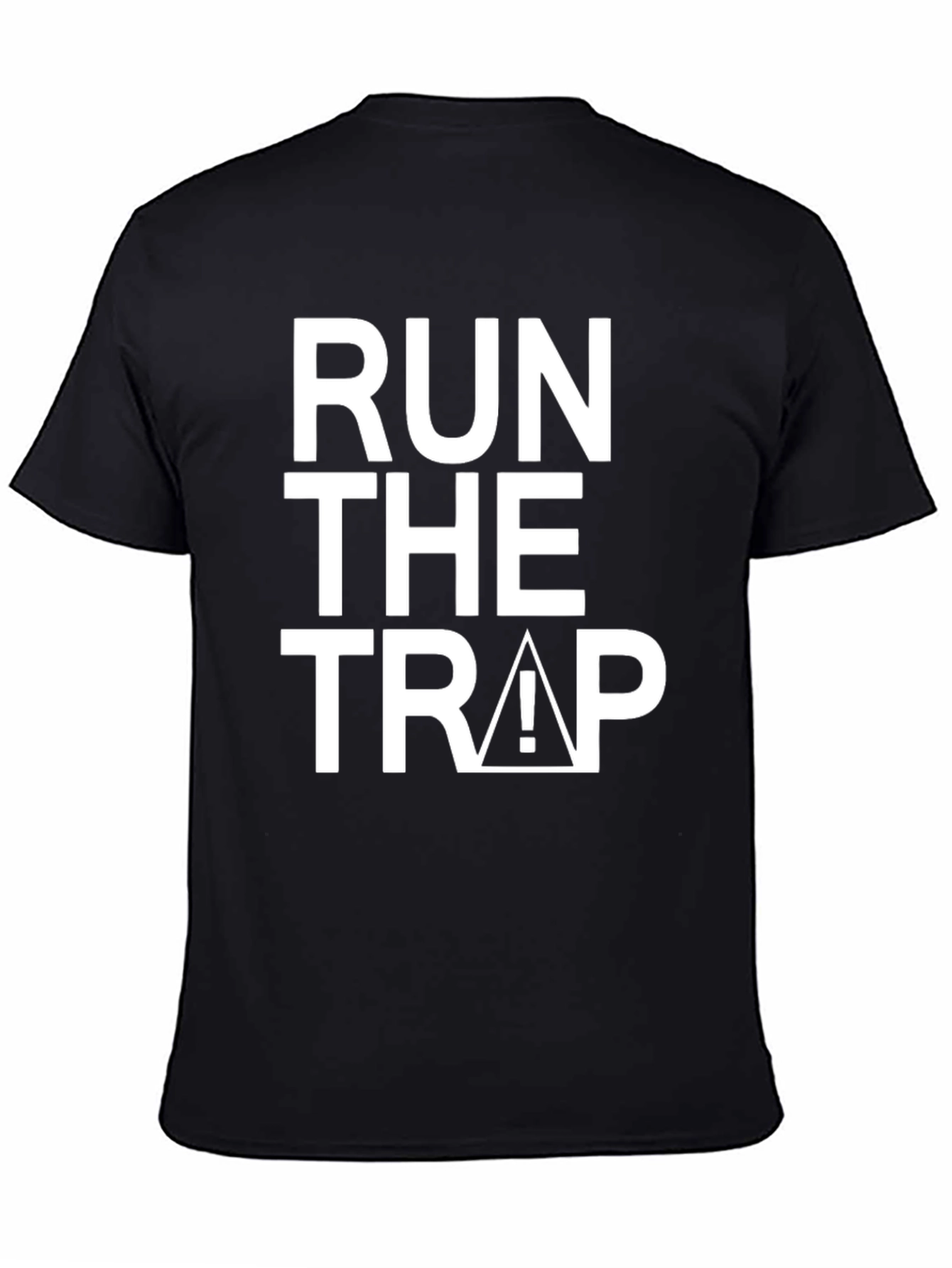 Run the Trap Graphic Tee - Black