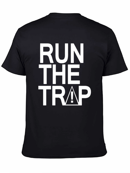 Run the Trap Graphic Tee - Black