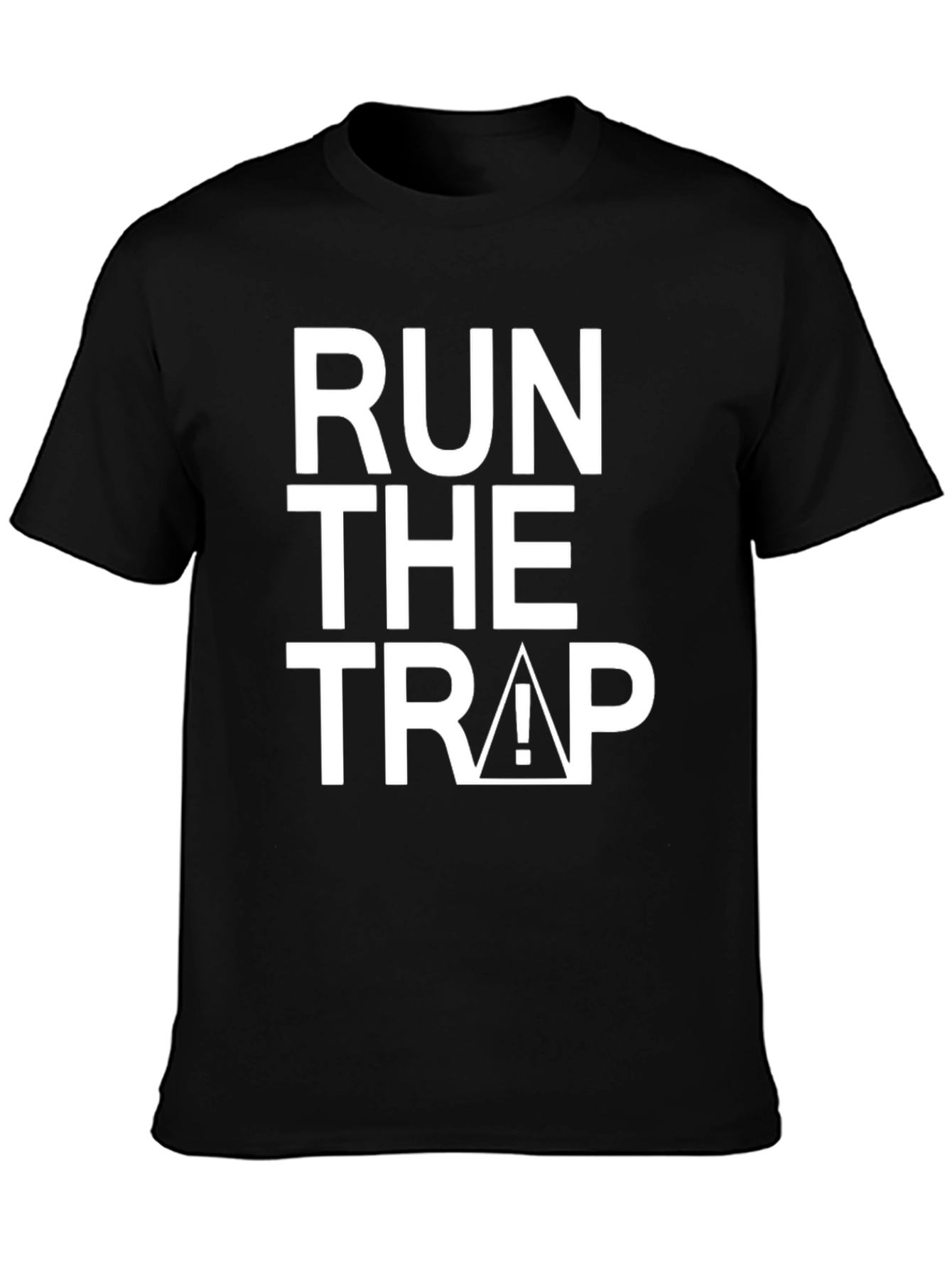 Run the Trap Graphic Tee - Black