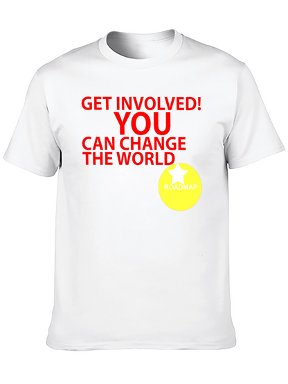 Get Involved Black T-Shirt