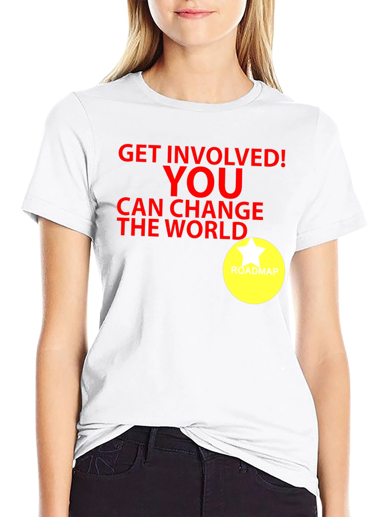 Get Involved Black T-Shirt