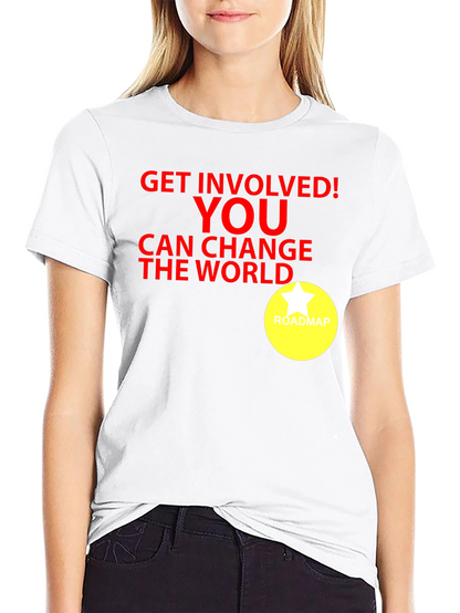 Get Involved Black T-Shirt